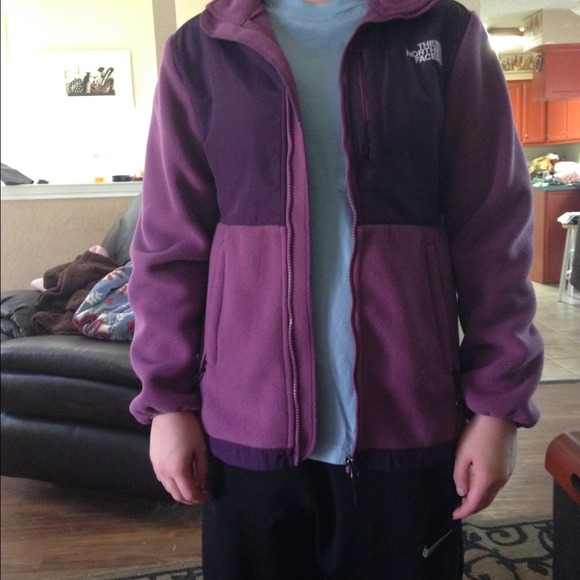 Purple north face