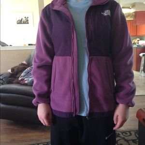 Purple north face