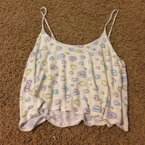 rlly cute crop top from pacsun