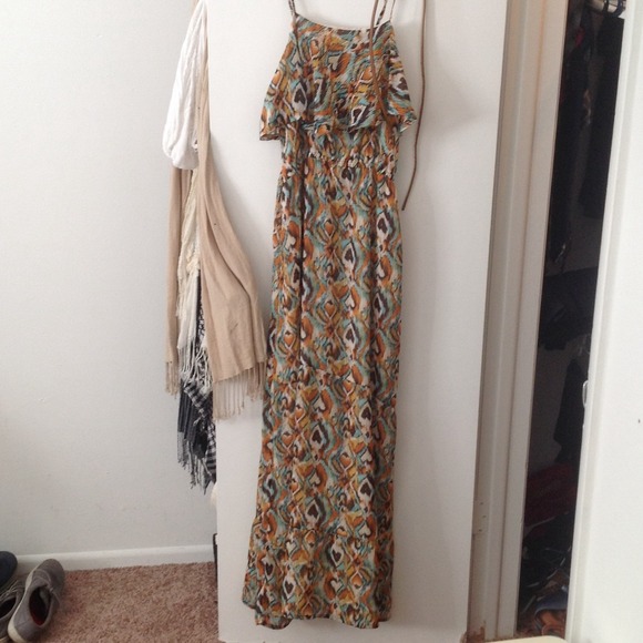 Printed Maxi Dress
