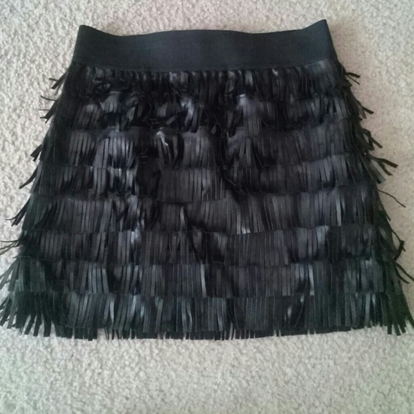 TruLuv fringe skirt