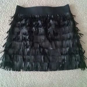 TruLuv fringe skirt