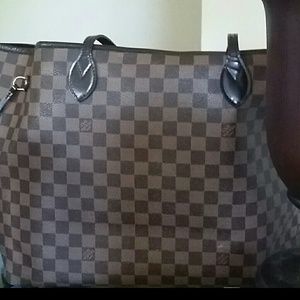 Brown Plain Neverful GM leather