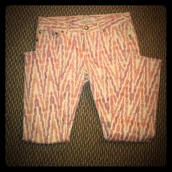 Free people printed pants