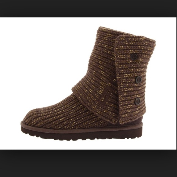 Knit ugg boots
