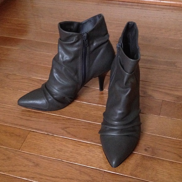 Grey Aldo Booties