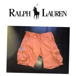 Ralph Lauren (Denim & Supply) orange shorts