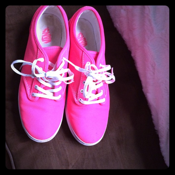 Hot pink vans