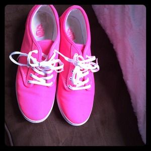 Hot pink vans