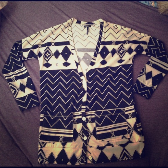 Nollie Tribal Print Cardigan