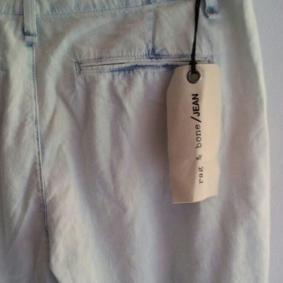 Bleached Out Trouser Pants