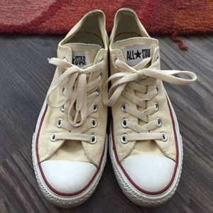 Beige, off white All Star Converse