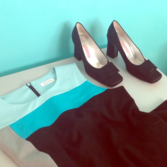 Philippe Model classic satin bow pumps Italy - Picture 2 of 4