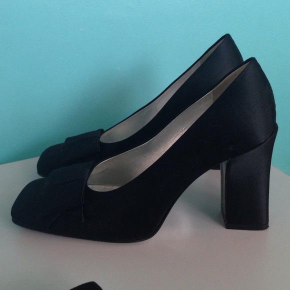 Philippe Model classic satin bow pumps Italy - Picture 4 of 4