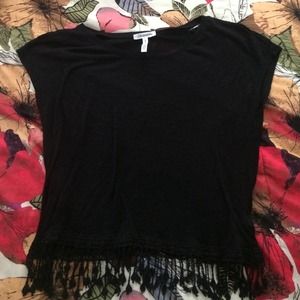 Aeropostale black loose top