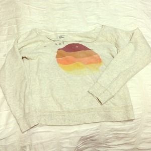 American eagle off shoulder sweater