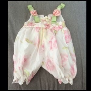 Floral onsie