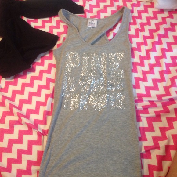 Victoria's Secret pink tank top