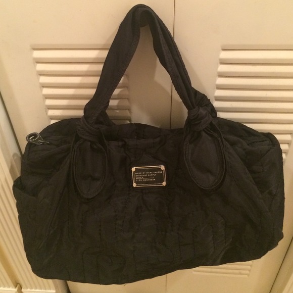 Marc By Marc Jacobs Medium Size Nylon Duffle Bag.