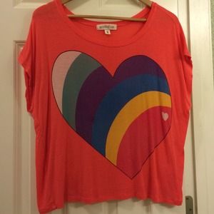 Delia's (Workshop) graphic flowy tee!