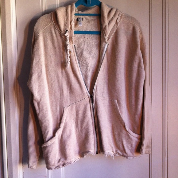 Tan zip up