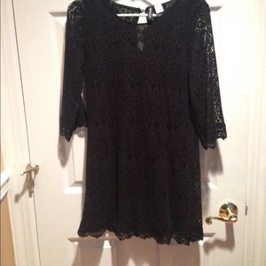 Black Lace Dress