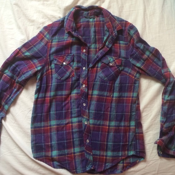 topshop checked shirt