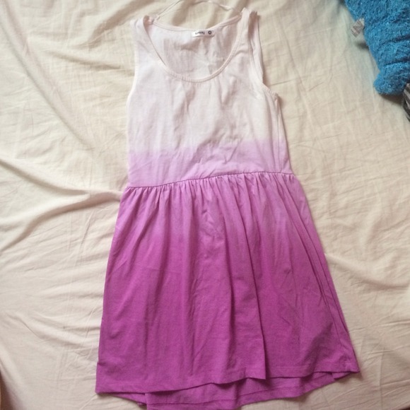 dip die pink dress