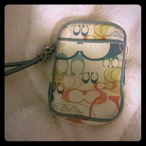 Coach wristlet