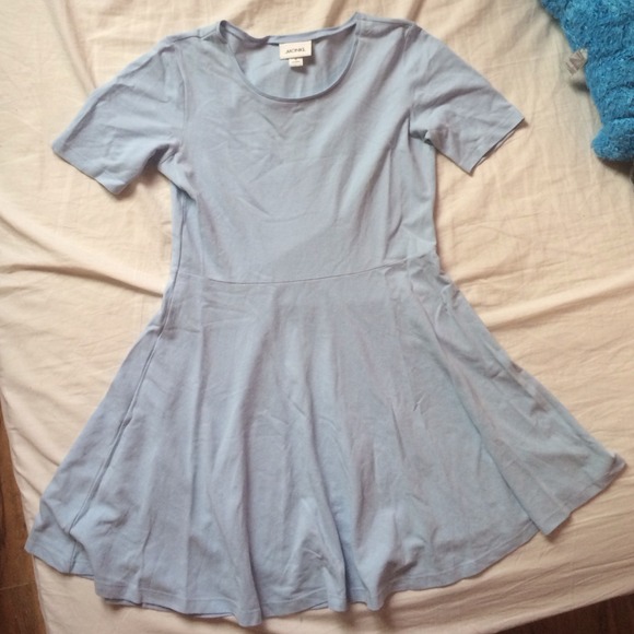 monki baby blue dress M