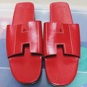 Hermes wooden sandals