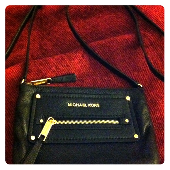 Black Michael Kors cross body bag