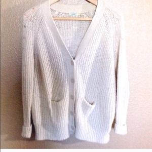 Cream cardigan