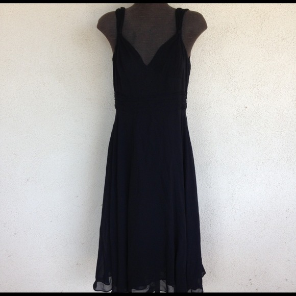 💃ANTHROPOLOGIE "ELEVENSES" Black Dress, Sz 8