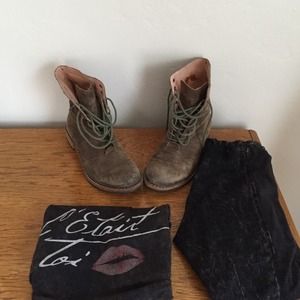 Modern vintage boots