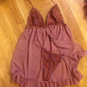 Victorias Secret fly away front teddy