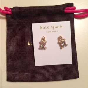 Kate spade turtle stud earrings