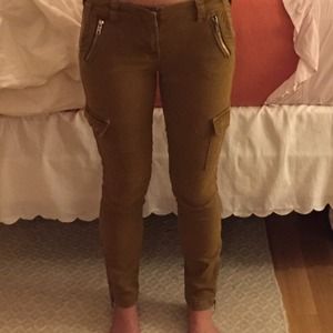 J Brand Moto Zip Khakis