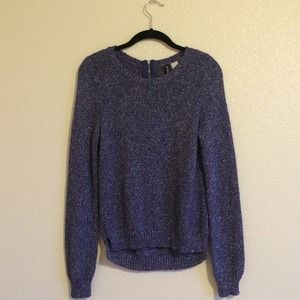 Purple Shimmery Sweater