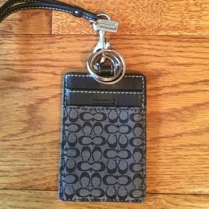 Coach Leather Card Holder