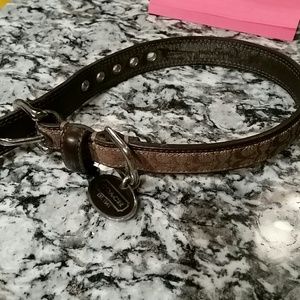 Coach Dog Collar