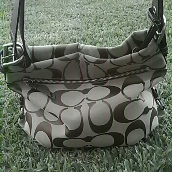 Bundle~~~Coach Khaki and Mahogany bag