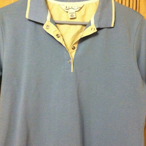 Blast blue polo