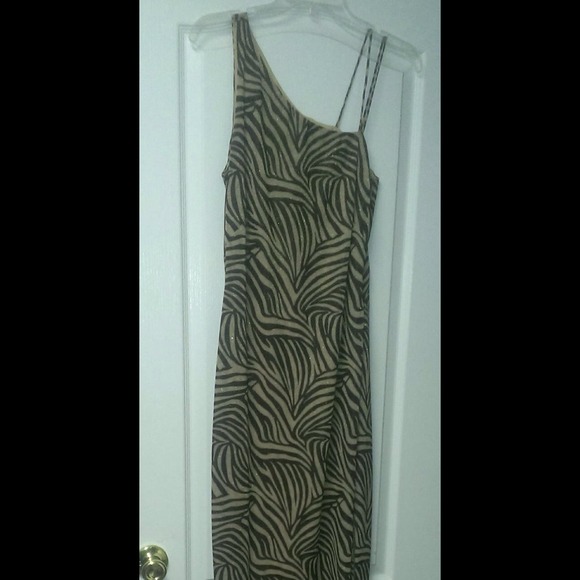 Floor length dress from cache