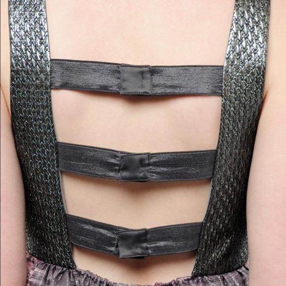 SOLD!! ALICE + OLIVIA JOCELYN ZIP TANK DRESS - Picture 2 of 4