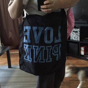 Love pink satchel cloth bag🎀🎀