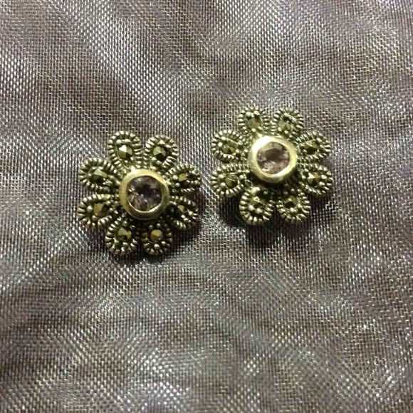 Amethyst earrings