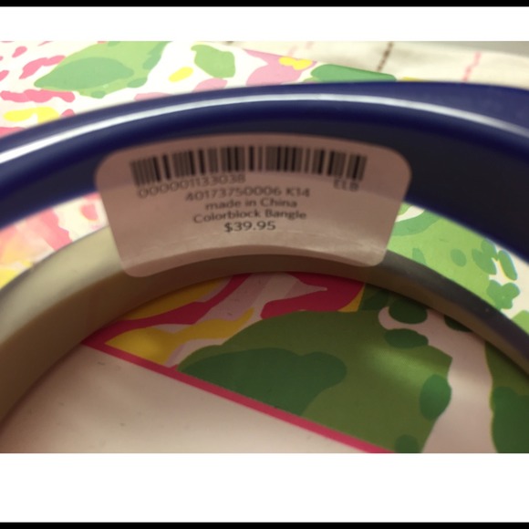 Two NWT Colorblock Bangles - Picture 3 of 4