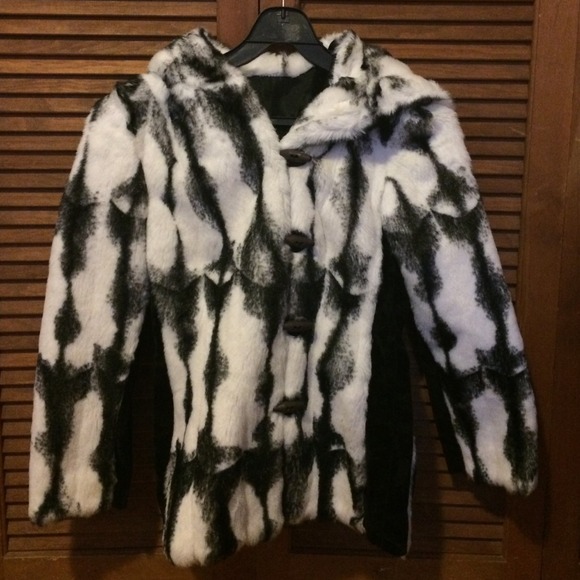 Vintage faux fur coat
