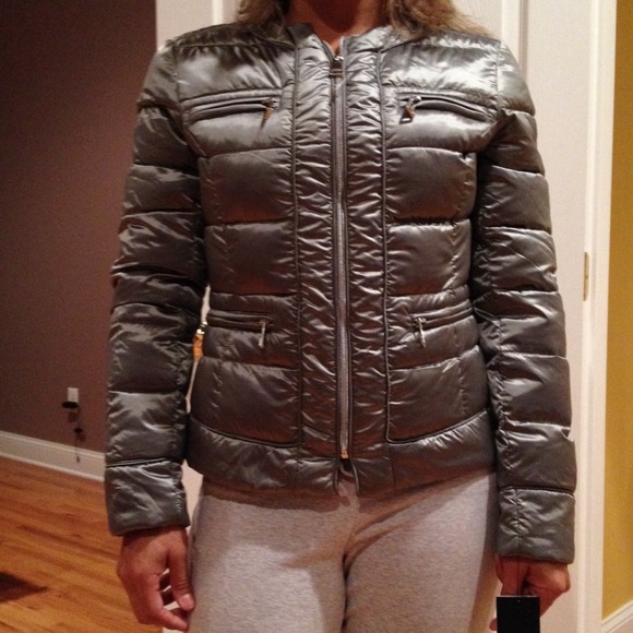 Bebe Grey Jacket size small - Picture 2 of 4